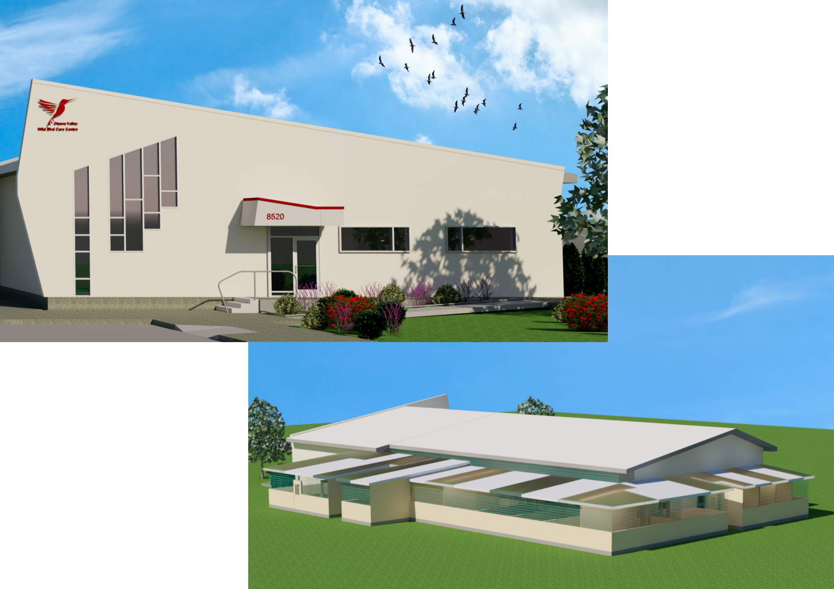 Conceptual rendering of new facility
