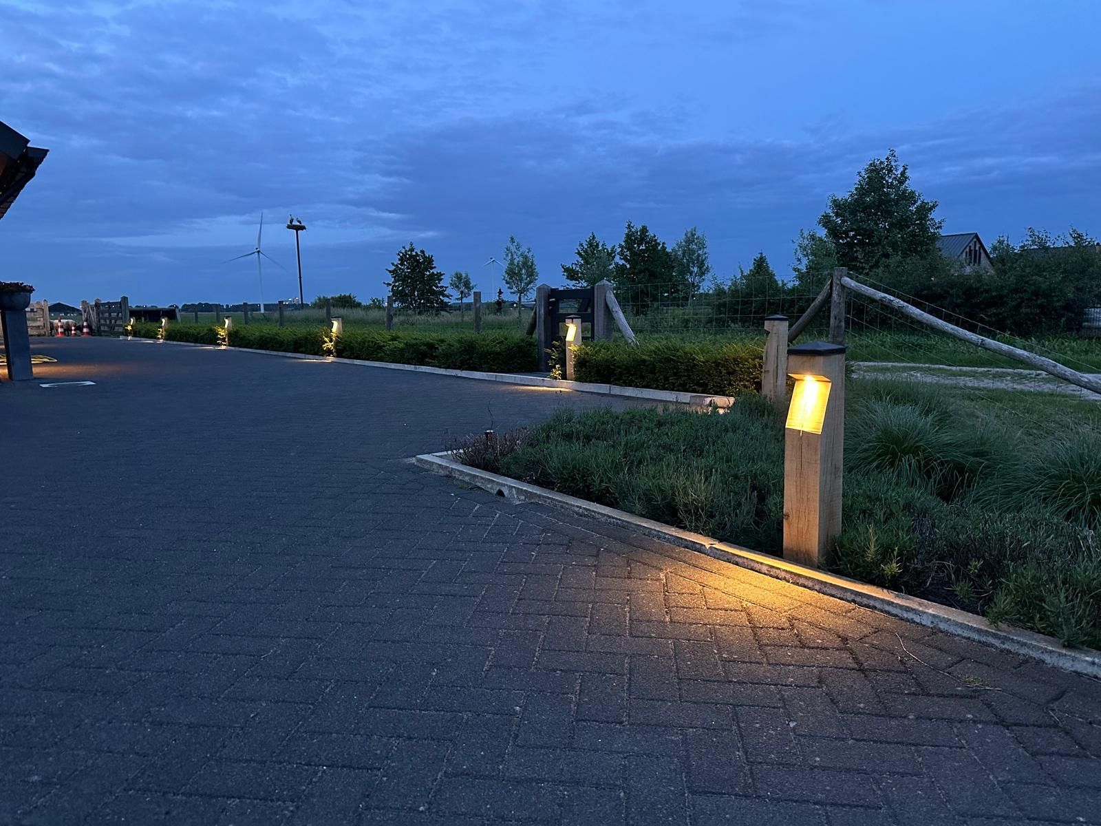 Classica toegepast als oprit verlichting