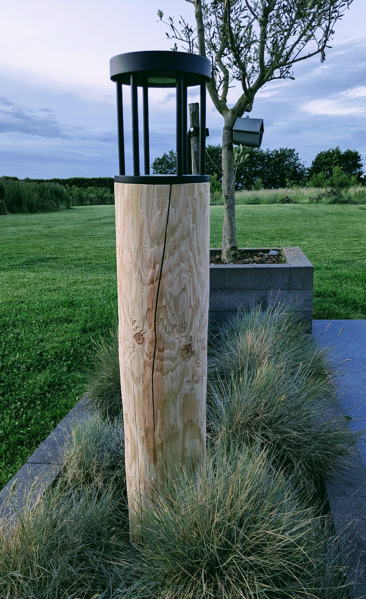 Solar lamp voor buiten
