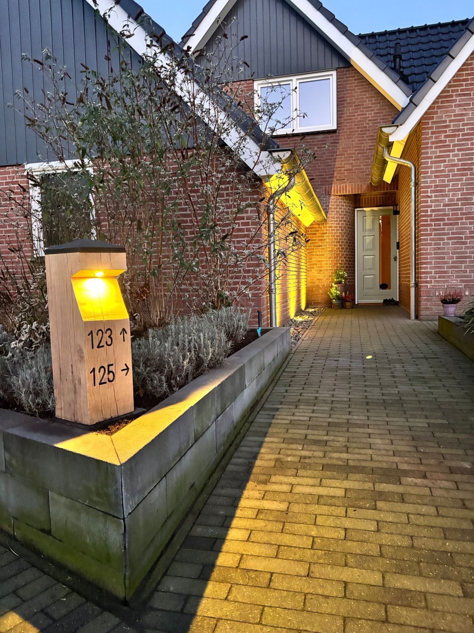 Tuinlamp Forte in situatie