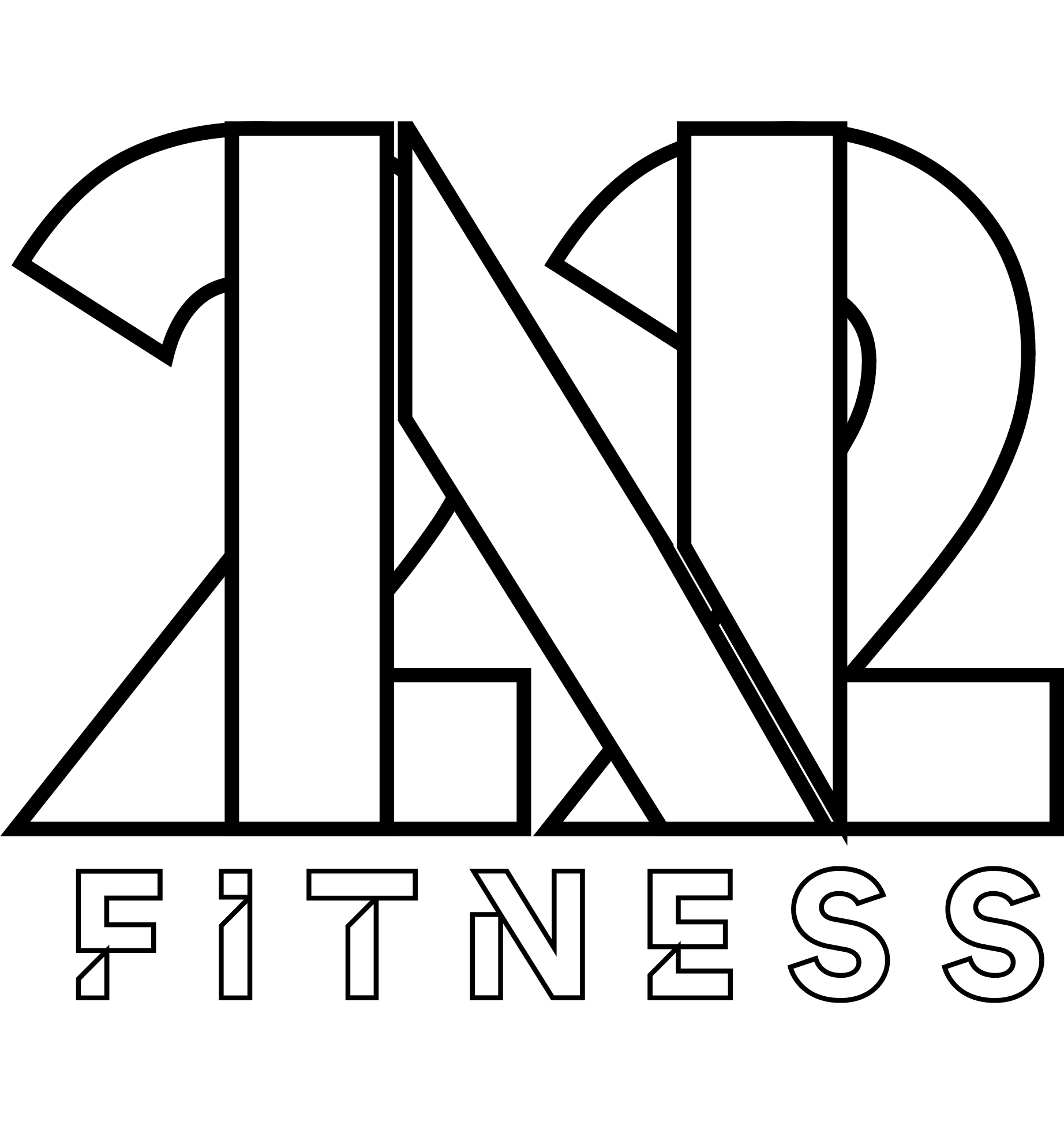 Black and white logo: