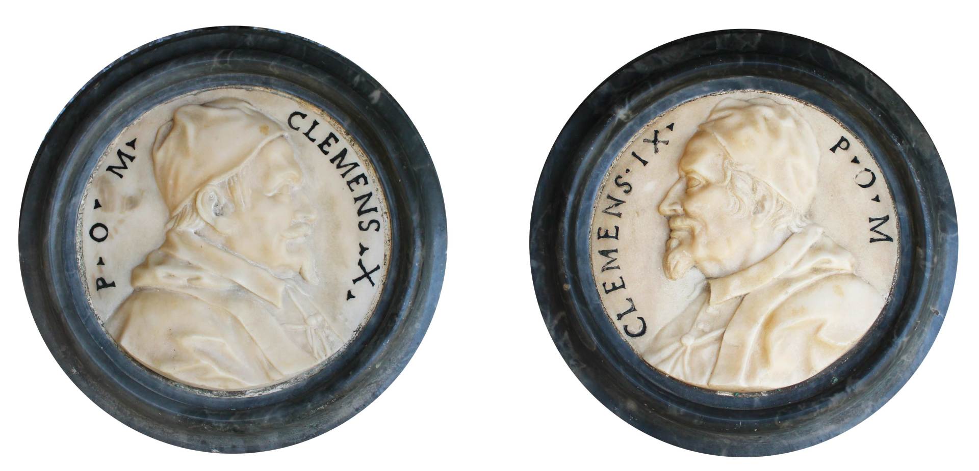 Marmi Papa Clemente IX e X