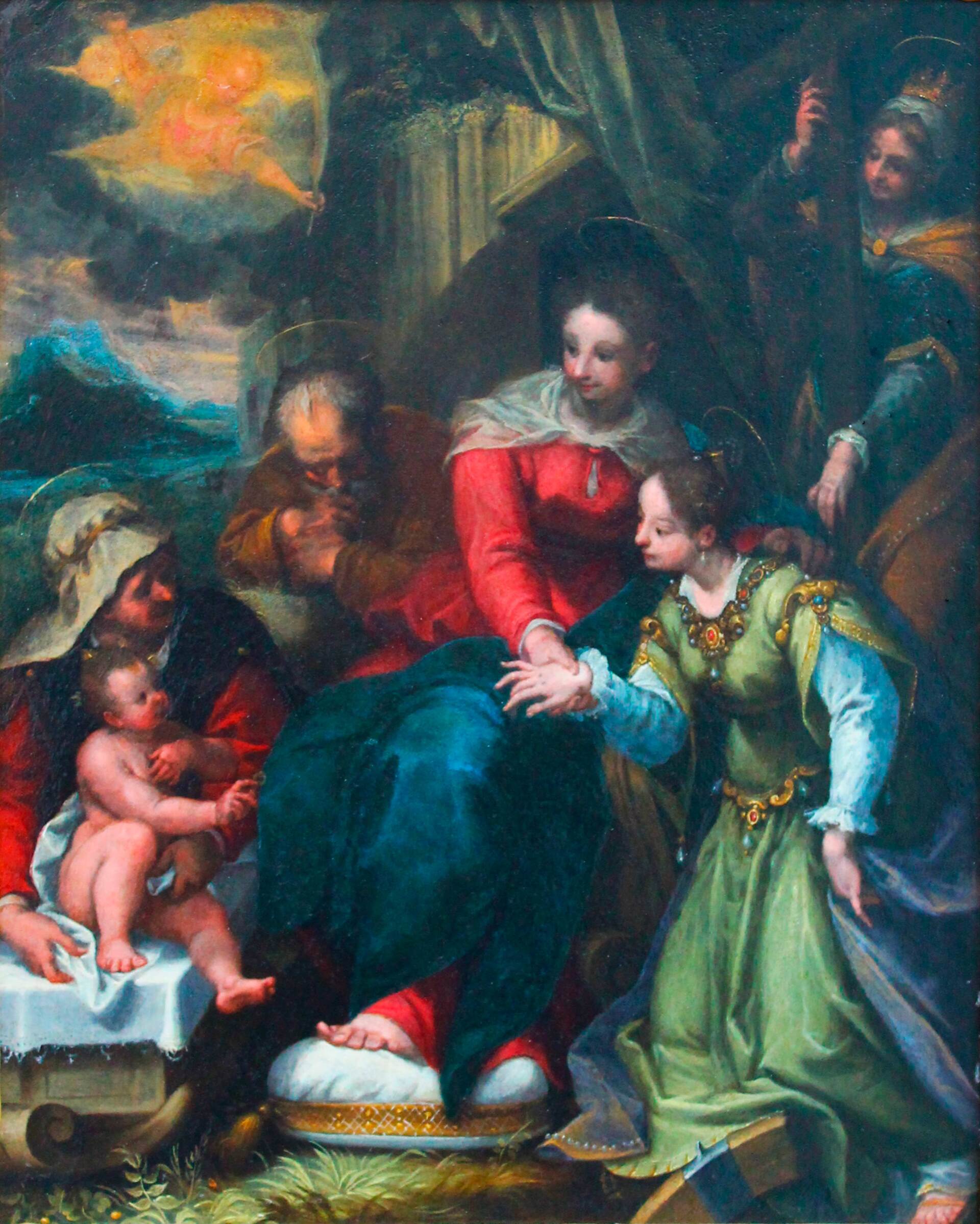 Il matrimonio mistico di santa Caterina