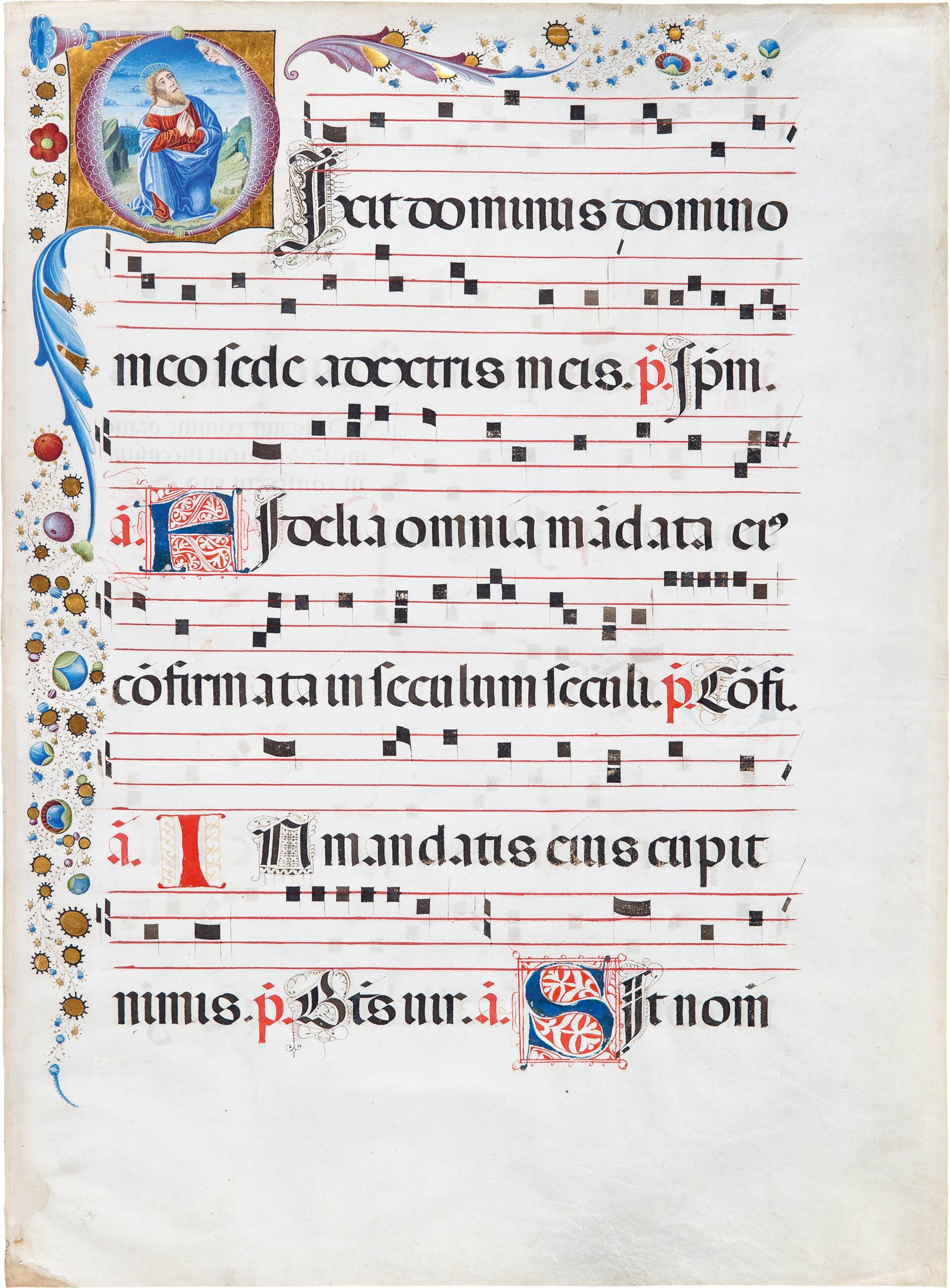 Re Davide in preghiera