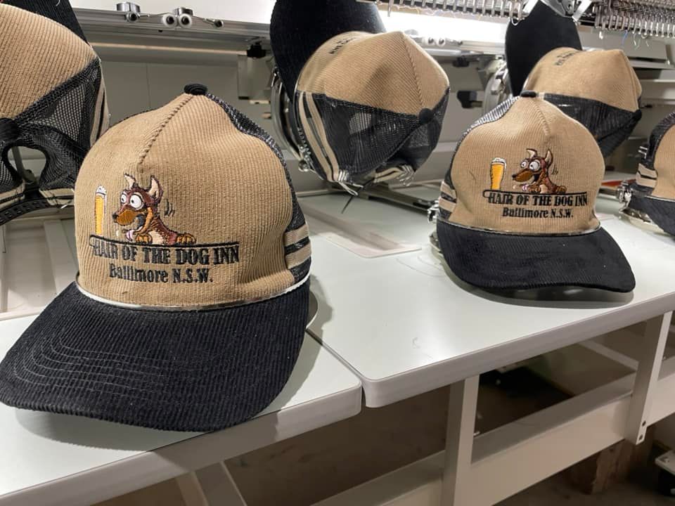 Personalised Embroidered Hats -Screen Printer in Dubbo, NSW