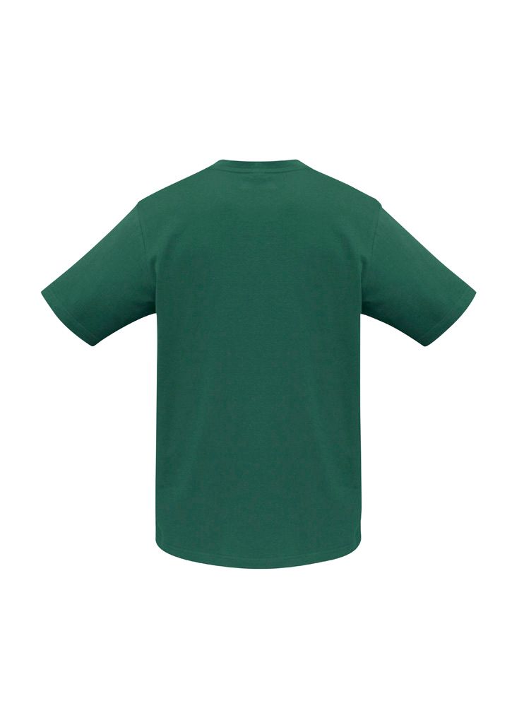 Back View of a Plain Forest Green Shirt, Showcasing Its Clean And Elegant Design — Screen Printer in Dubbo, NSW