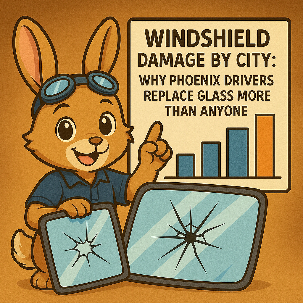 Windshield Damage by City: Why Phoenix Drivers Replace Glass More Than Anyone