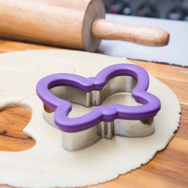 Comfort Grip Tin Cookie Cutter Butterfly Shape