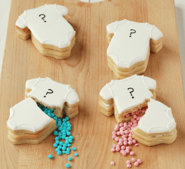 baby shower cookie shapes