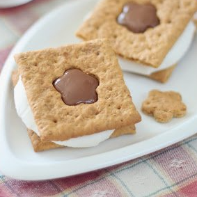 S'mores shaped cookie cutters
