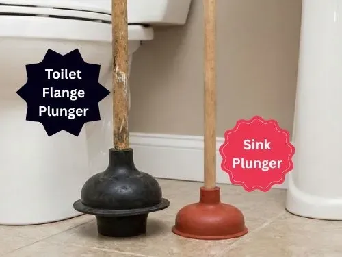 Toilet Plunger vs Sink Plunger