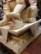 Base Of Dog Statue — Ft. Myers, FL — Gannon’s Antiques and Art