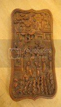 Chinese Sandalwood Card — Ft. Myers, FL — Gannon’s Antiques and Art