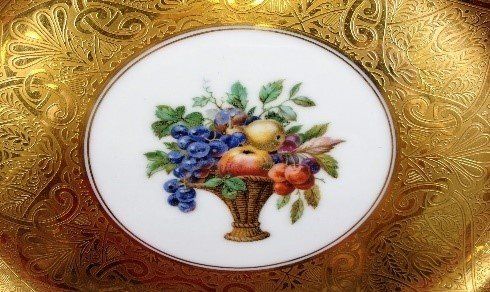 Antique Plate Zoom In — Ft. Myers, FL — Gannon’s Antiques and Art