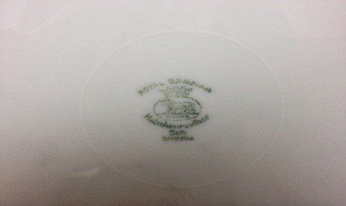 Antique Plate Bottom Side Zoom In — Ft. Myers, FL — Gannon’s Antiques and Art