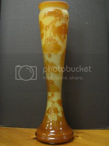 Emile Galle Cameo Vase — Ft. Myers, FL — Gannon’s Antiques and Art