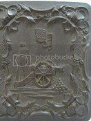 Gutta Percha Frame With Cannon On It — Ft. Myers, FL — Gannon’s Antiques and Art