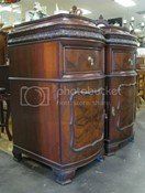 Sideboard Cupboard Pair Side View — Ft. Myers, FL — Gannon’s Antiques and Art