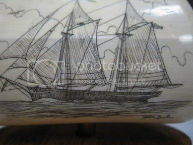 Ivory Ship Zoom In — Ft. Myers, FL — Gannon’s Antiques and Art