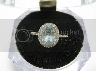 Gold Aquamarine Ring — Ft. Myers, FL — Gannon’s Antiques and Art