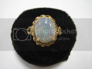 Gold Large Opal Ring — Ft. Myers, FL — Gannon’s Antiques and Art