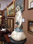 Marble Sculpture Lamp — Ft. Myers, FL — Gannon’s Antiques and Art