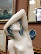 Marble Sculpture Lamp Zoom In — Ft. Myers, FL — Gannon’s Antiques and Art