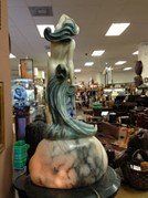 Marble Sculpture Lamp Rear View — Ft. Myers, FL — Gannon’s Antiques and Art