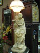 Alabaster Lamp — Ft. Myers, FL — Gannon’s Antiques and Art