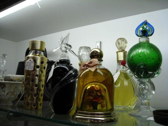 Perfume Bottles Zoom In — Ft. Myers, FL — Gannon’s Antiques and Art