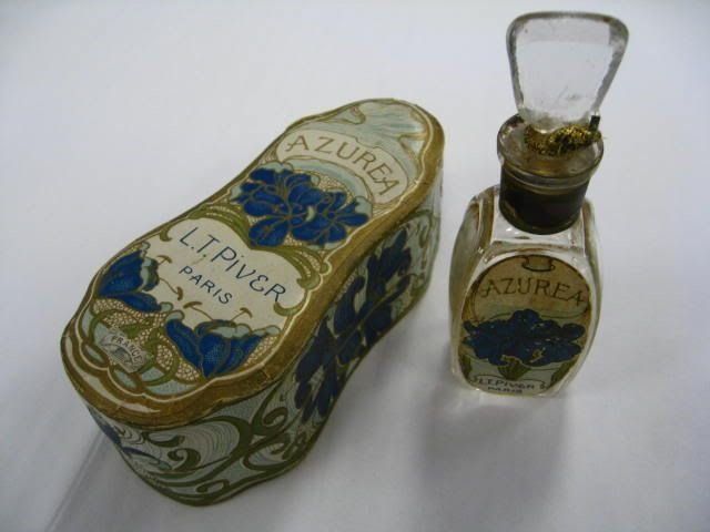 Azurea Perfume Bottle Top View — Ft. Myers, FL — Gannon’s Antiques and Art
