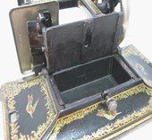 Miniature Sewing Machine Top View — Ft. Myers, FL — Gannon’s Antiques and Art