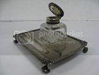 Sterling Silver Ink Well And Tray — Ft. Myers, FL — Gannon’s Antiques and Art