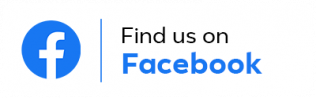 The logo for facebook says `` find us on facebook ''.