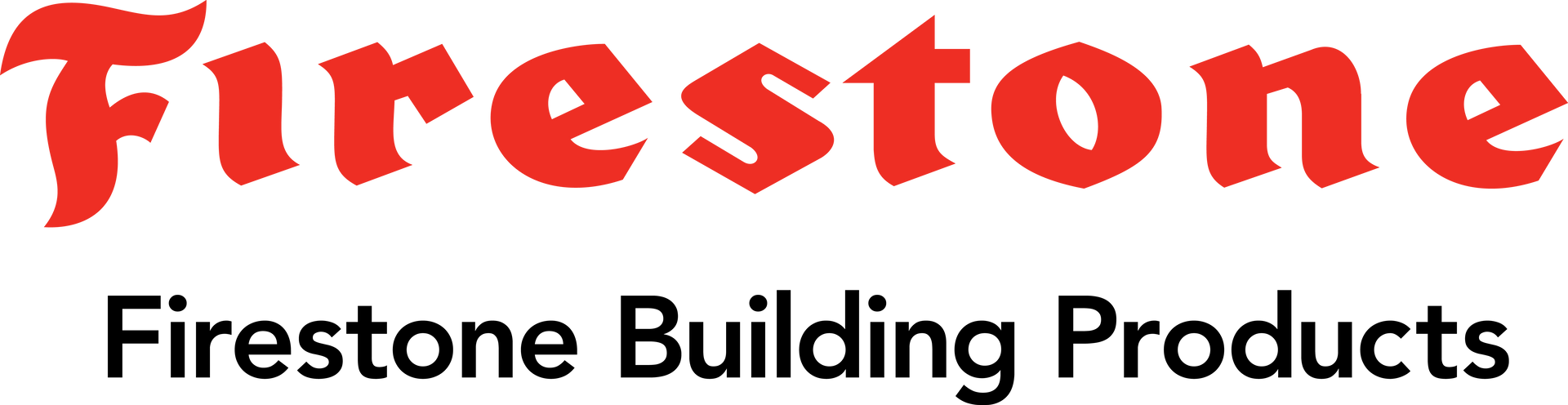 Firestone Building Products logo in red and black.