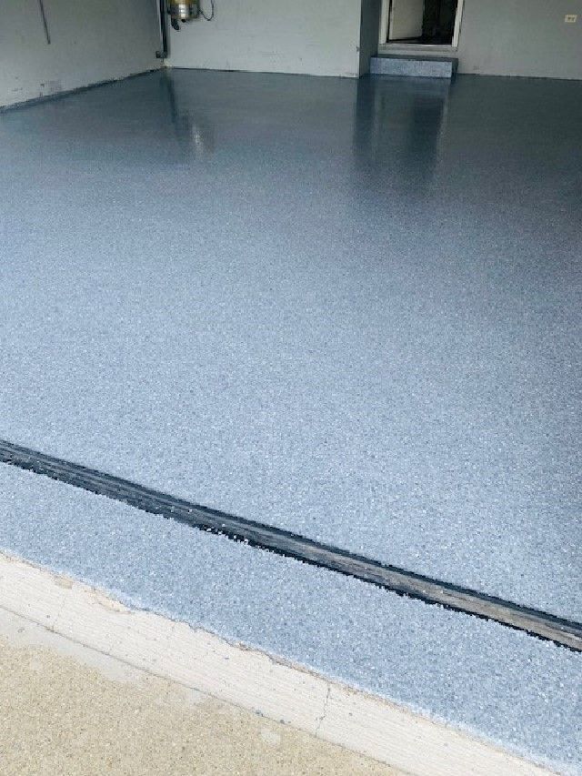 A Flooring Coated With Epoxy — Chicago, IL — Mike's Construction Inc.