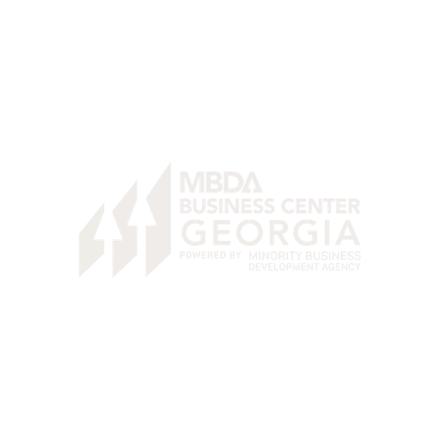 The mbda business center georgia logo is on a white background.