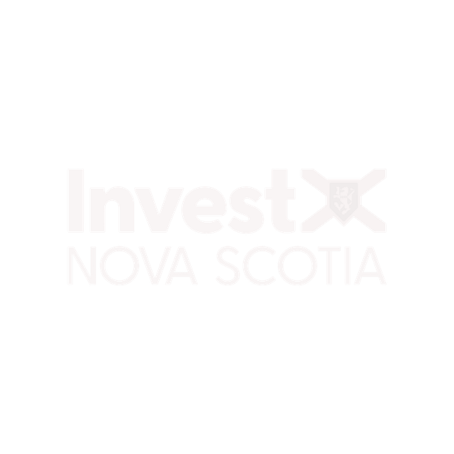The logo for invest nova scotia is on a white background.