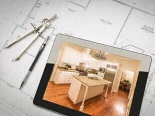 Reconstruction Plan and Blueprint in a Tablet - Service & Repair in Portland, ME