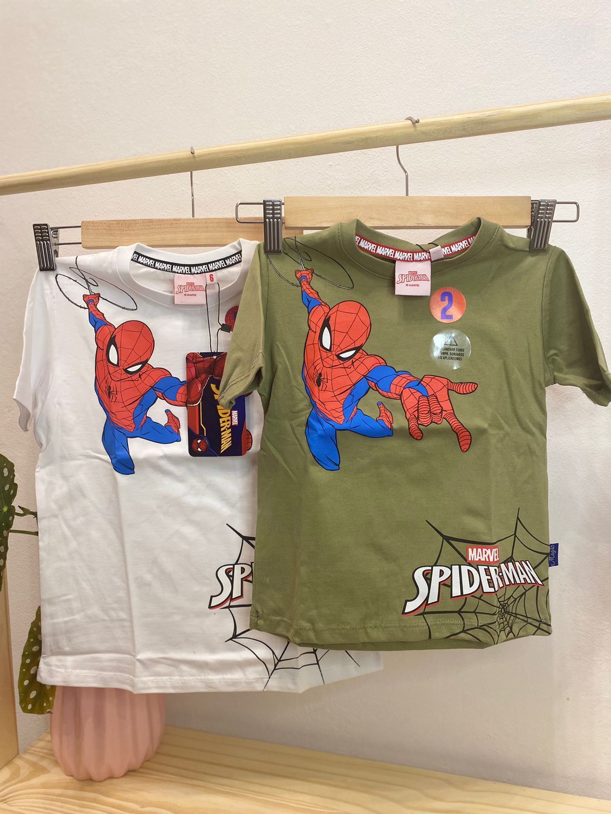 Remera Spiderman Doble estampado