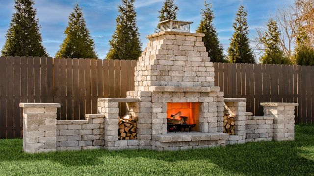 Bremley Fireplace Kit Affordable, Outdoor Fireplace Brick Kit