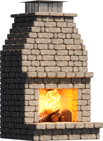 Bremley Standard  Outdoor Fireplace DIY Kit