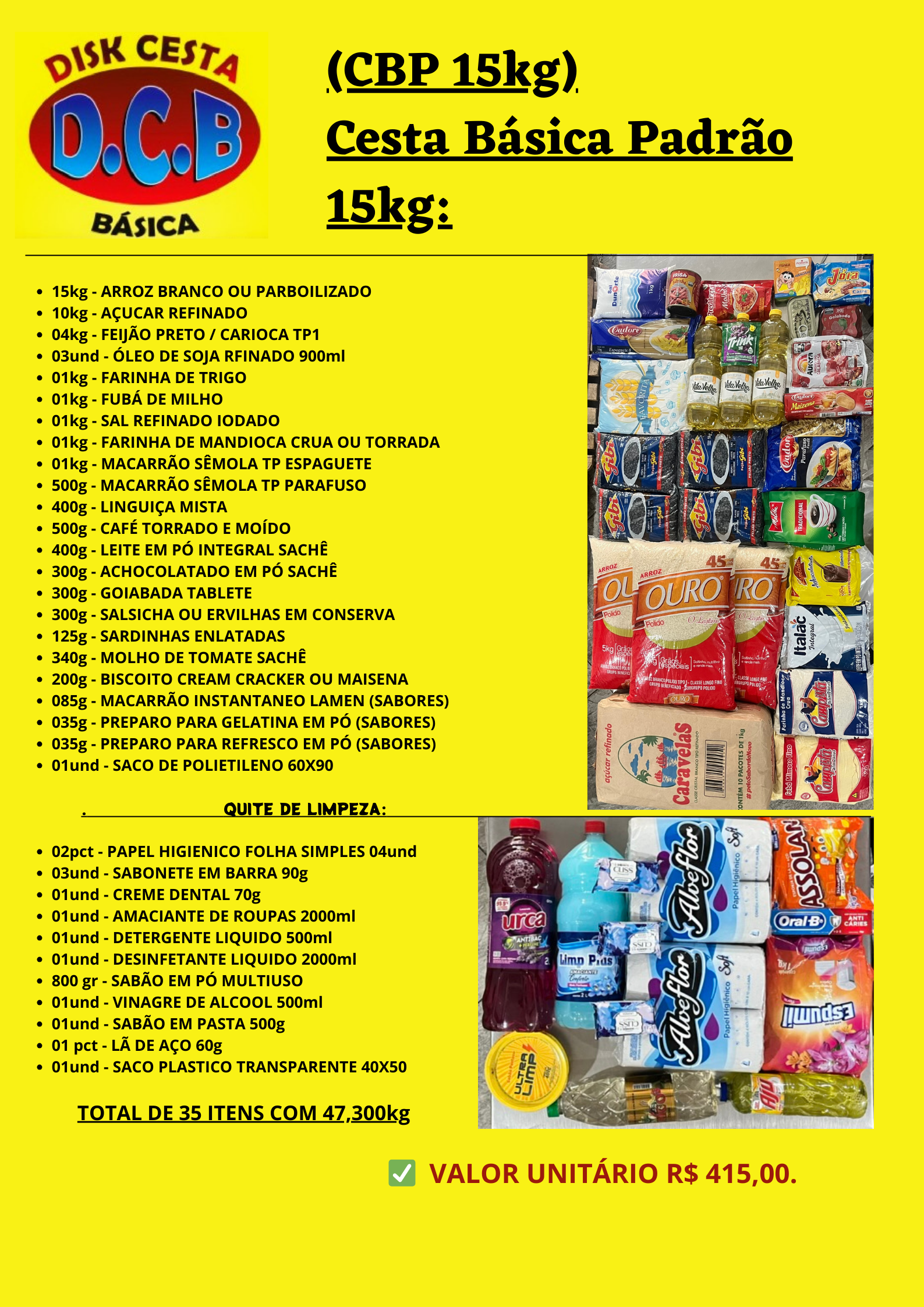 Cesta basica completa