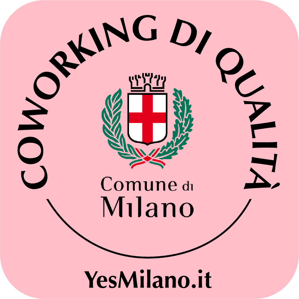 A logo for coworking di qualita comune di milano
