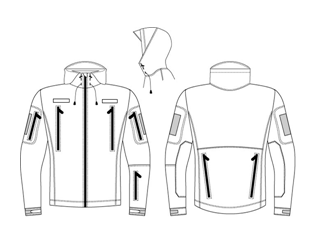 Softshell jaka, Korporatīvie apģērbi, korporatīvo apģērbu ražošana,