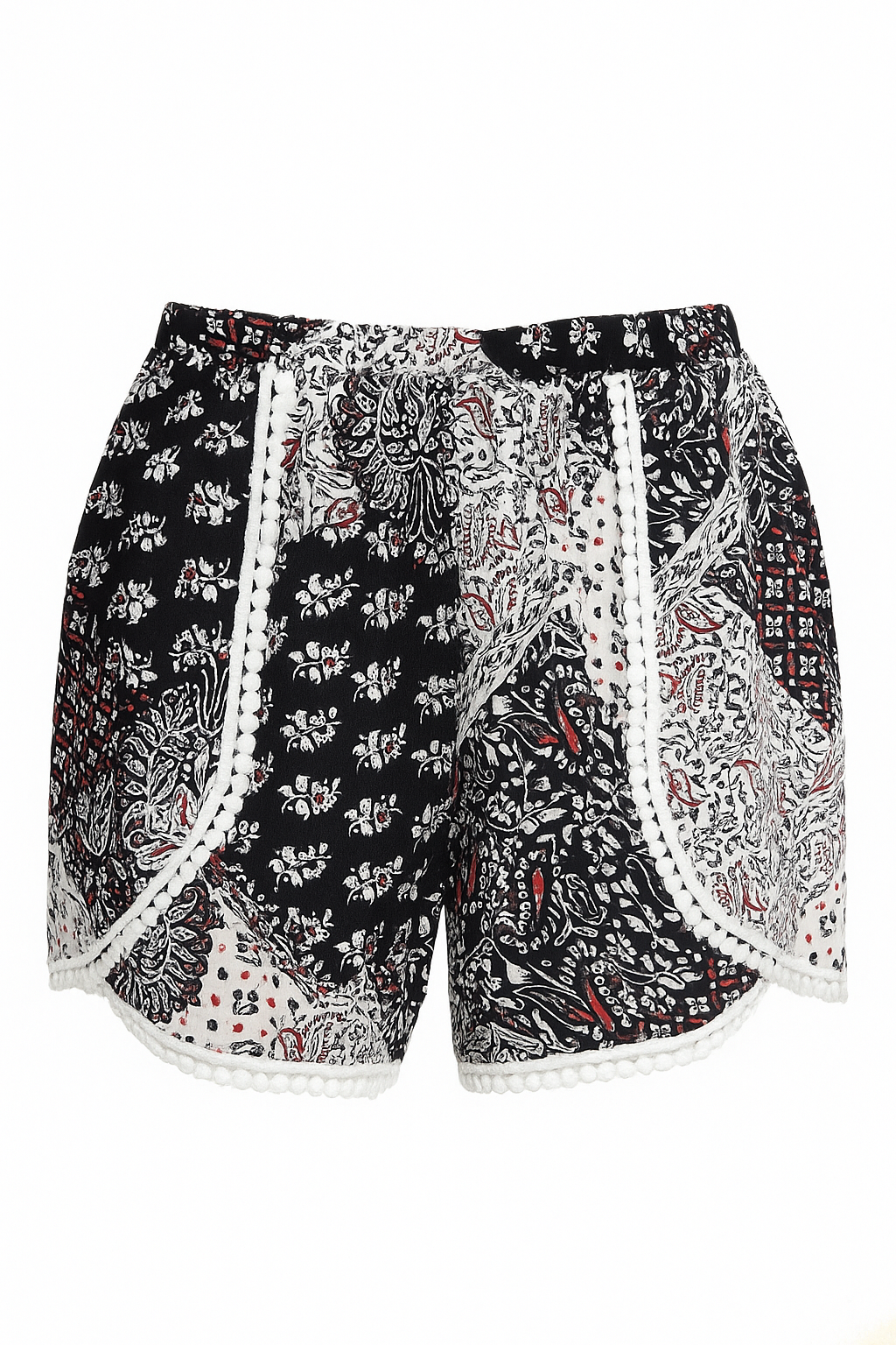 NEO BAROQUE SHORT MUJER NEGRO BARROQUE
