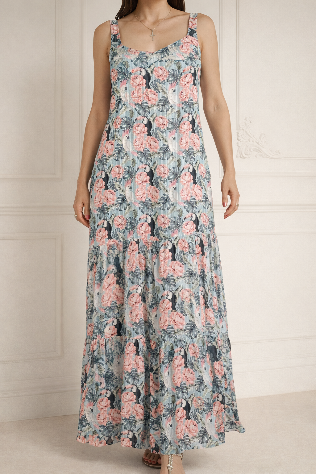 VESTIDO LARGO MUJER TUKAN