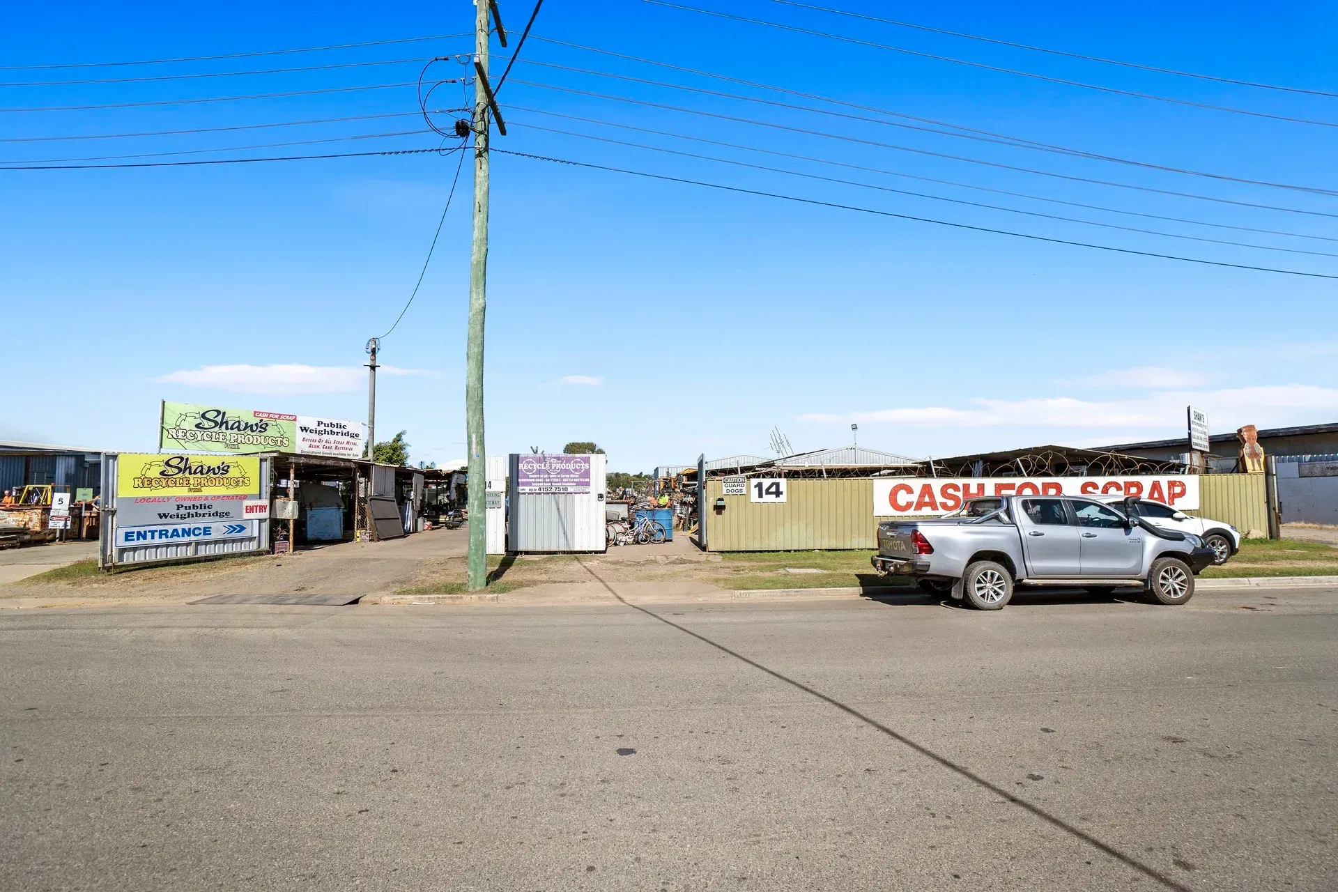 Mini Tractor On A Truck - The Scrap Metal Recyclers in Bundaberg, QLD