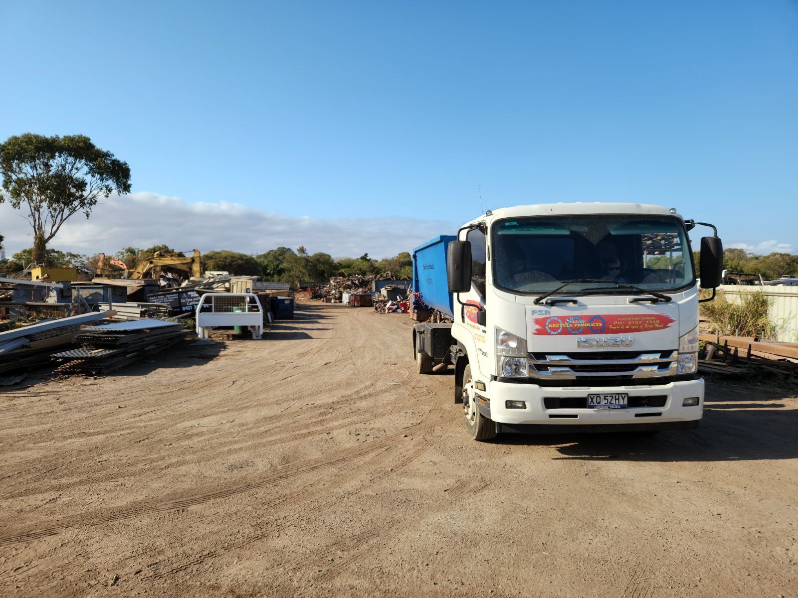 Big Industrial Bin - The Scrap Metal Recyclers in Bundaberg, QLD
