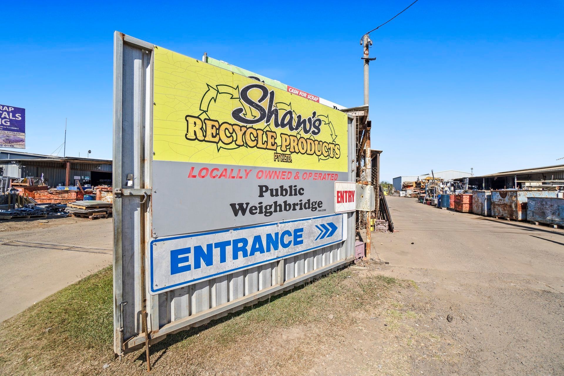 Two Men Happy Working On Site - The Scrap Metal Recyclers in Bundaberg, QLD